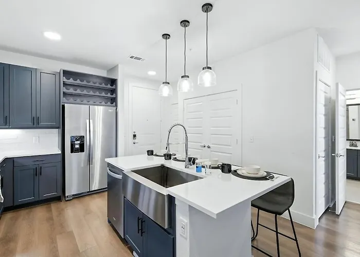 Apartamento 43 Upscale 2b Retreat, Downtown Fw Near Stockyards Fort Worth